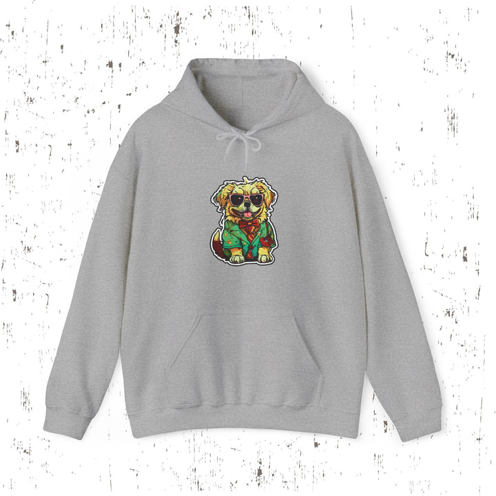 Zombie Pup Sticker Hoodie