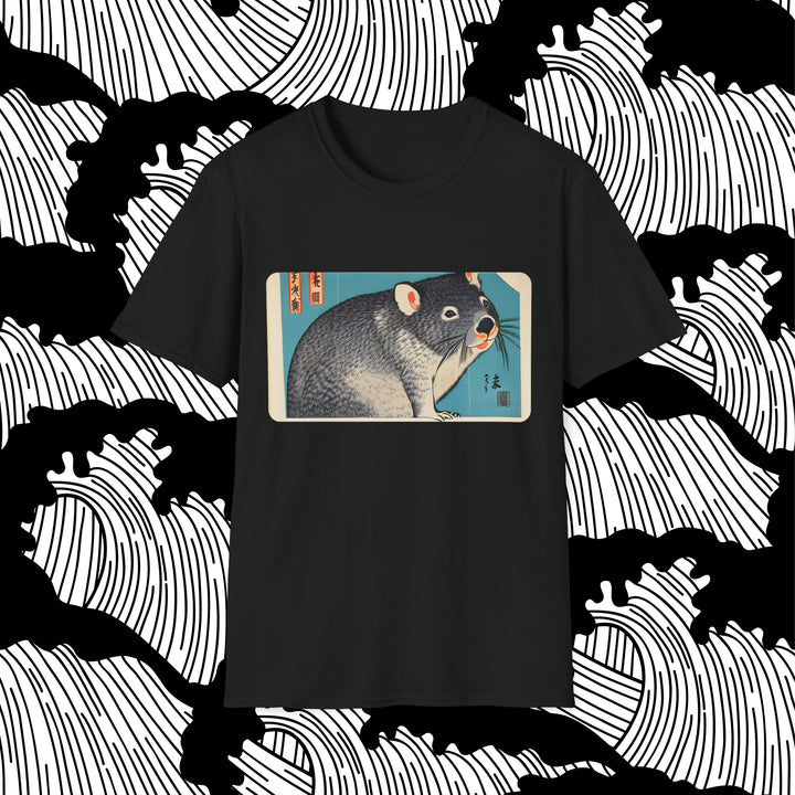 Hello Wombat Woodblock T-Shirt