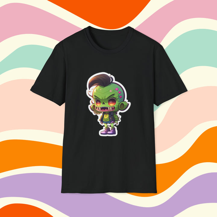 My Little Monster Sticker T-Shirt