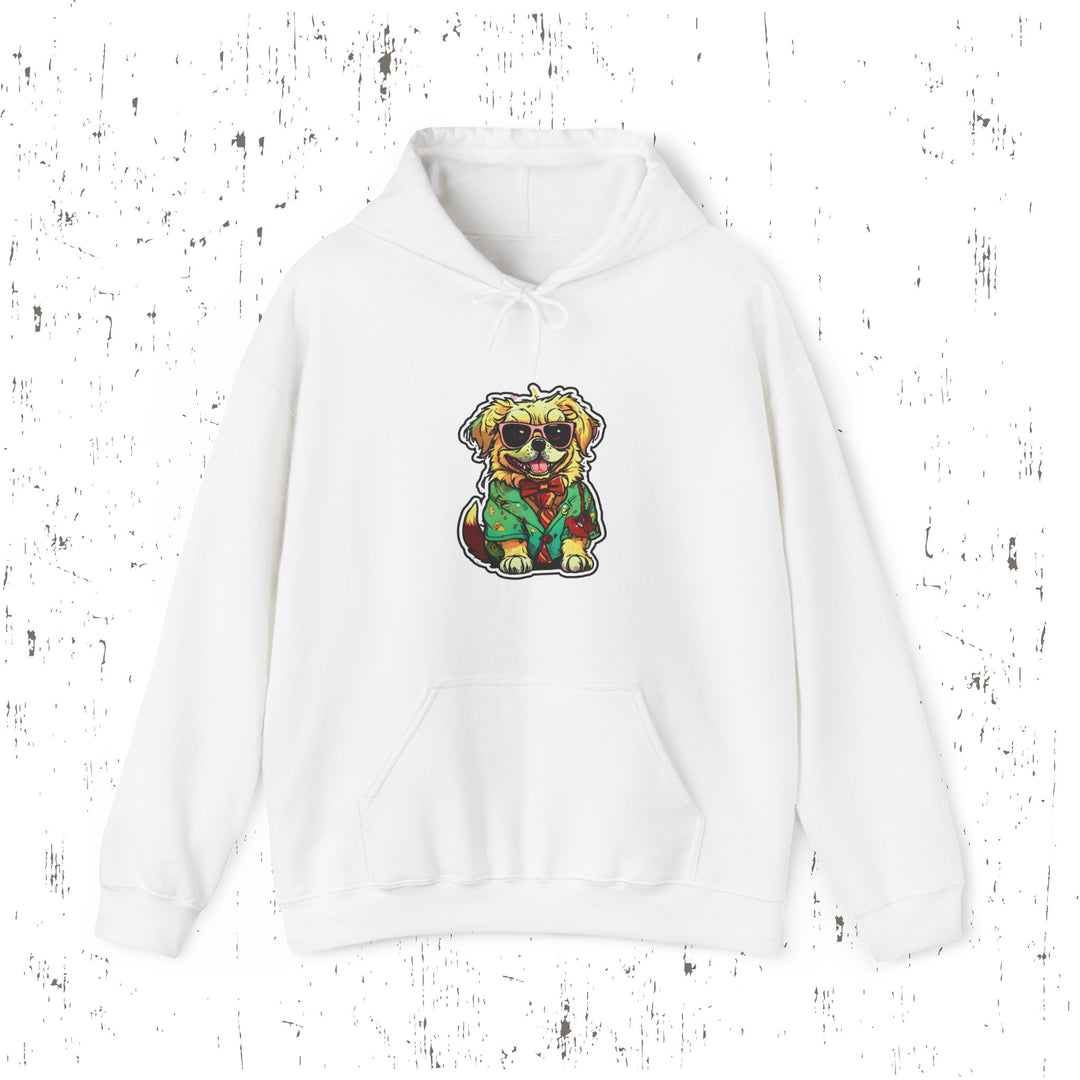 Zombie Pup Sticker Hoodie