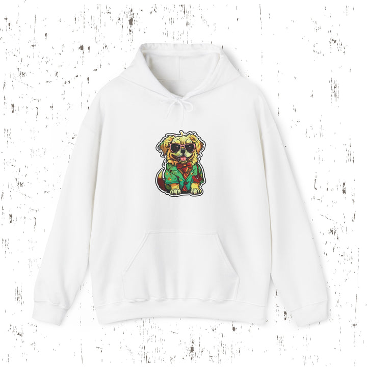 Zombie Pup Sticker Hoodie