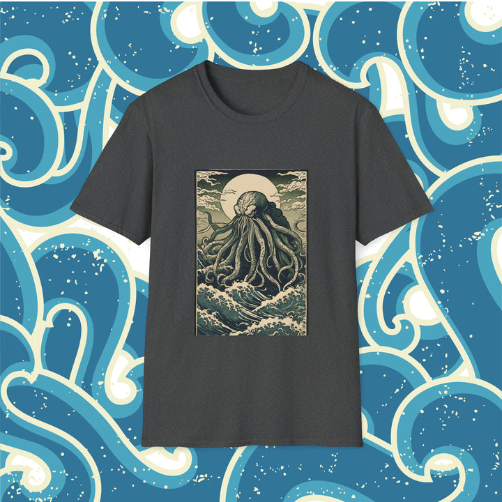 Cthulhu Woodblock T-Shirt