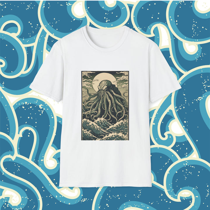 Cthulhu Woodblock T-Shirt