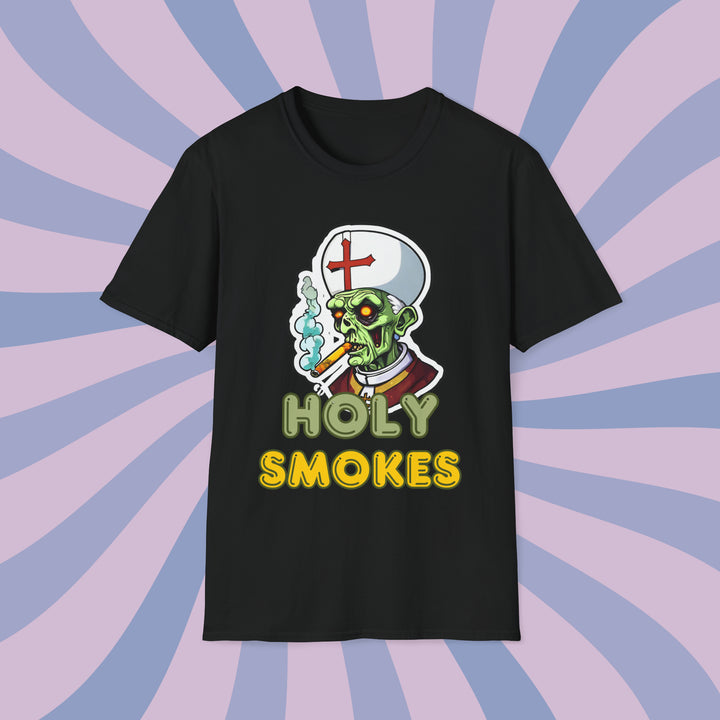 Holy Smokes Sticker T-Shirt