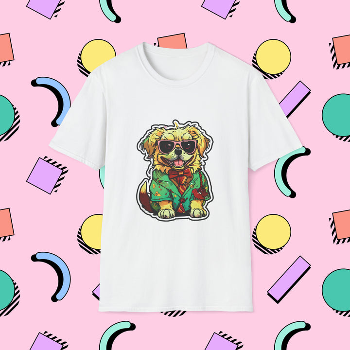 Zombie Pup Sticker T-Shirt