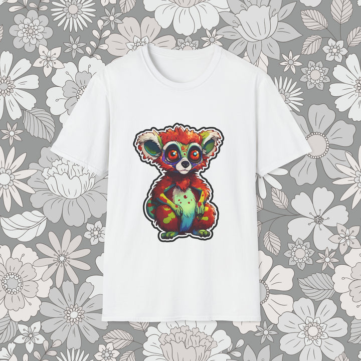 Zombie Lemur Sticker T-Shirt