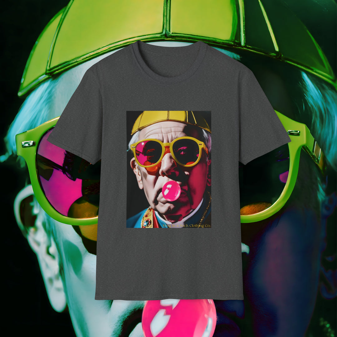 Bubble Gum Pope T-Shirt