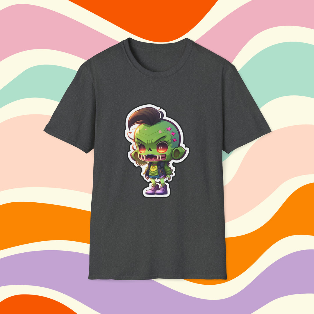 My Little Monster Sticker T-Shirt