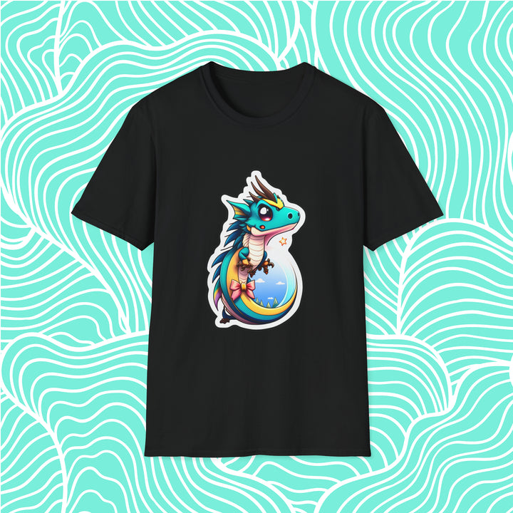 Cute Dragon Sticker T-Shirt