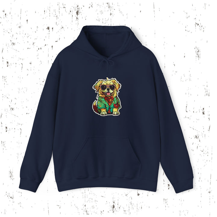 Zombie Pup Sticker Hoodie