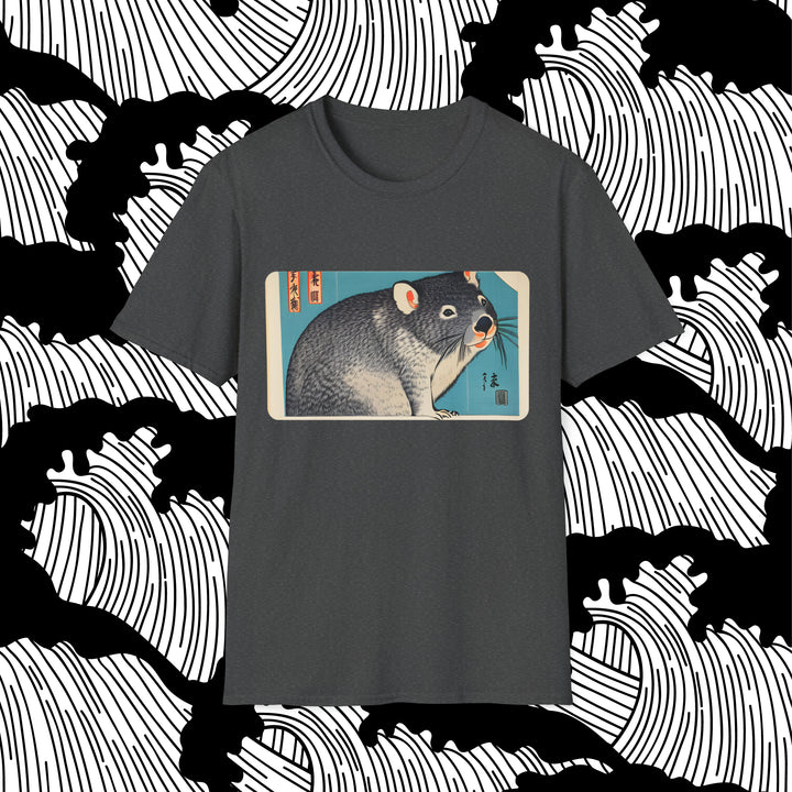 Hello Wombat Woodblock T-Shirt