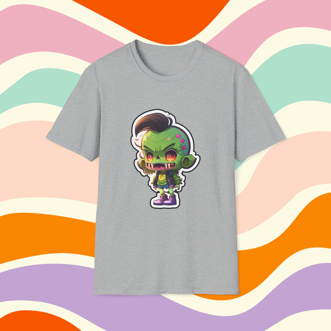 My Little Monster Sticker T-Shirt