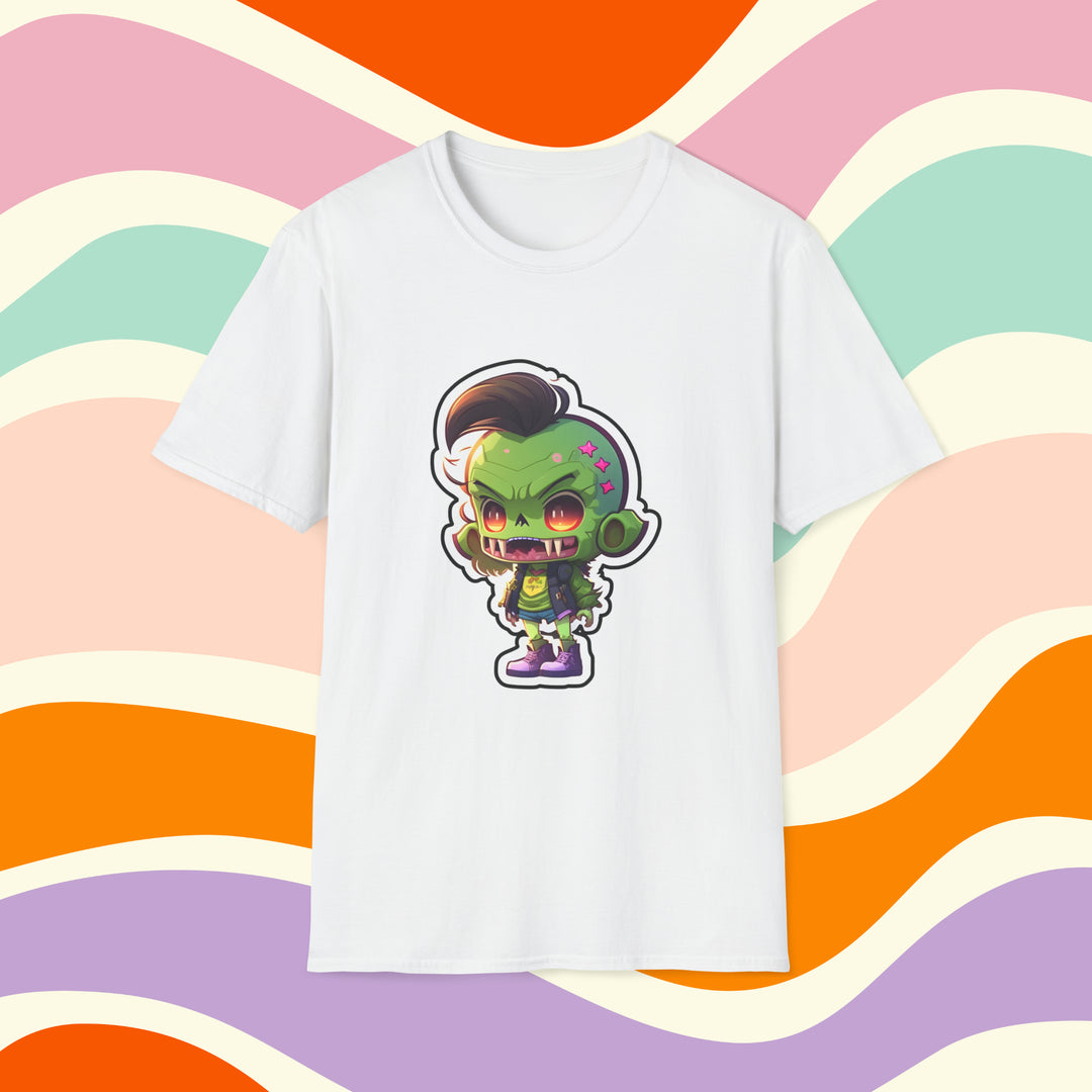 My Little Monster Sticker T-Shirt