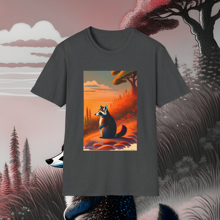 Sunset Raccoon T-Shirt