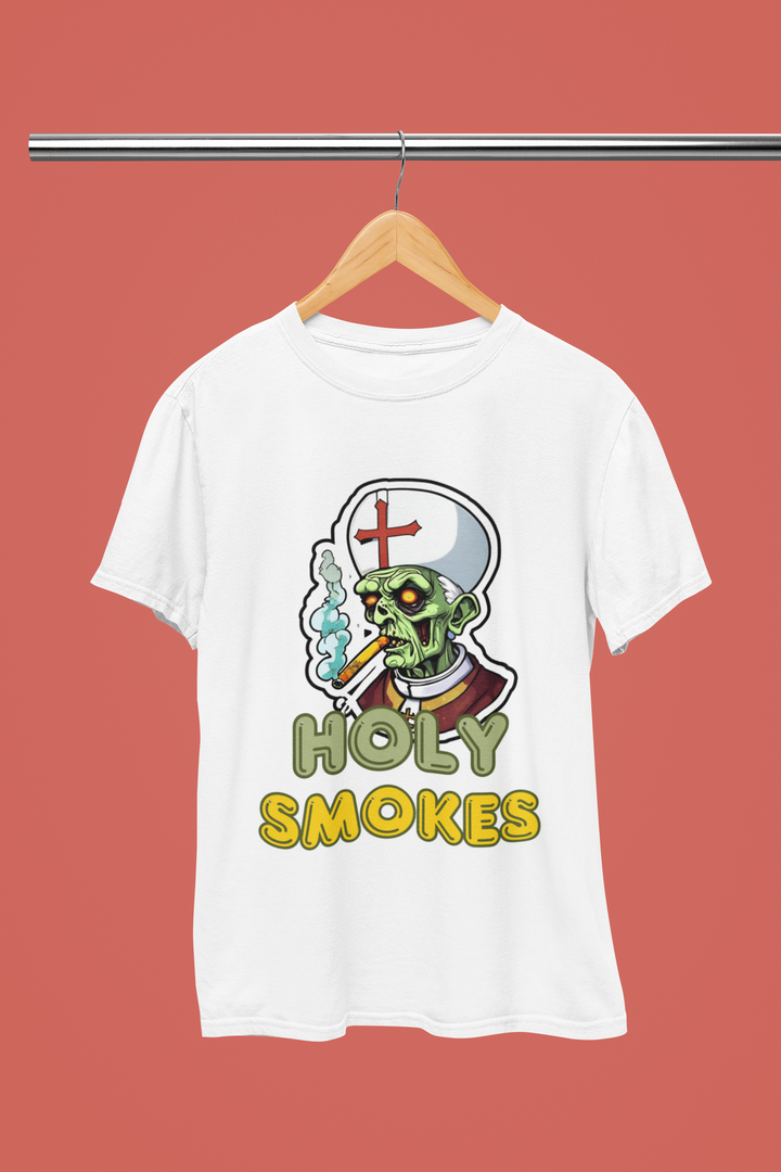 Holy Smokes Sticker T-Shirt