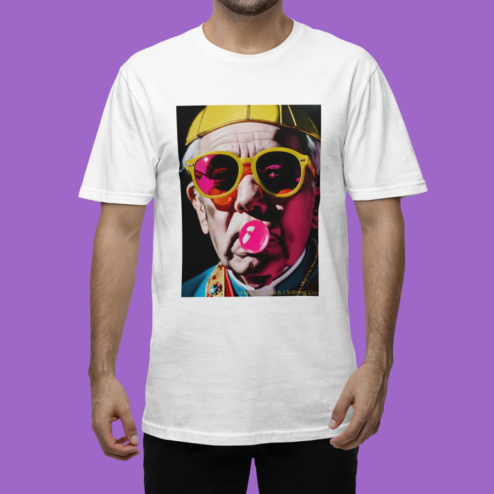 Bubble Gum Pope T-Shirt